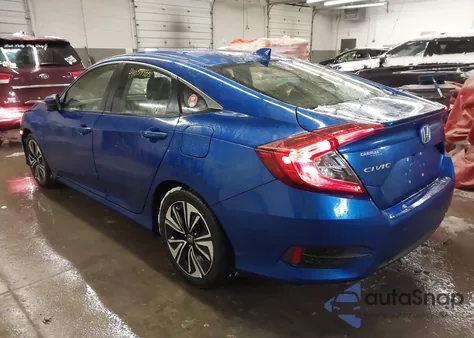 2018 Honda Civic Ex-L z USA, uszkodzony, nr VIN JHMFC1F7XJX019691